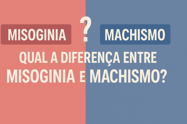 Qual diferença entre Misoginia e Machismo?