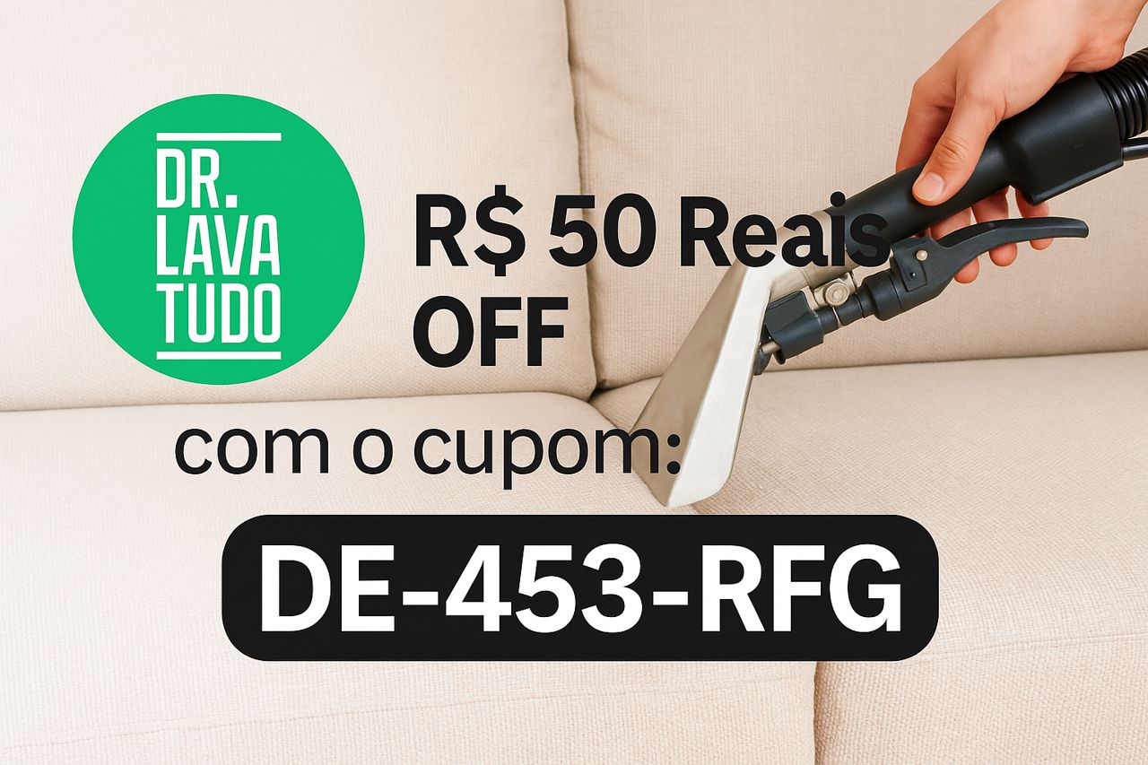 Dr Lava Tudo Cupom de Desconto