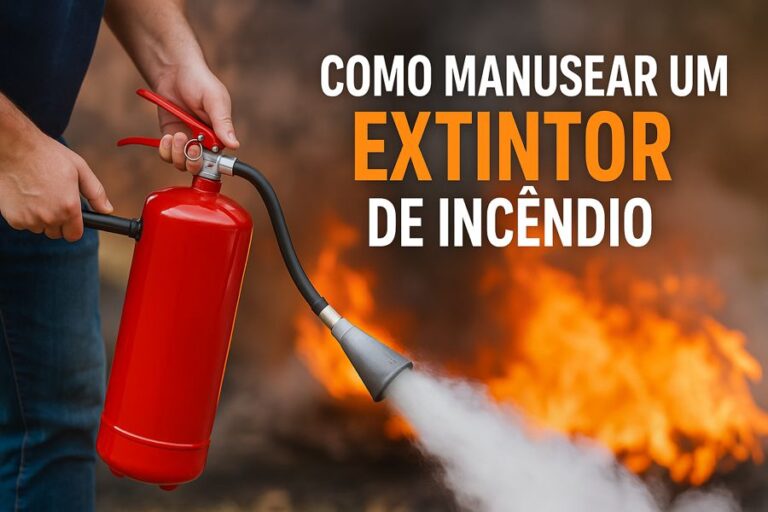 Extintor de Incêndio: Guia Prático para Usar Corretamente em Emergências