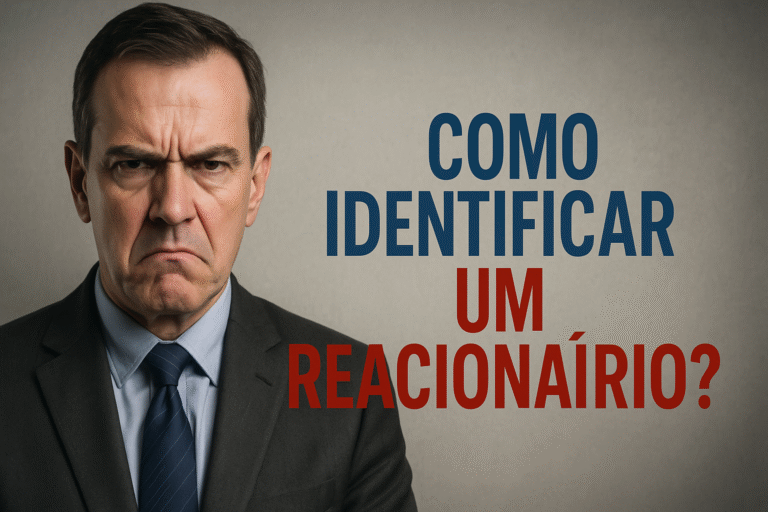 Como identificar um reacionário?