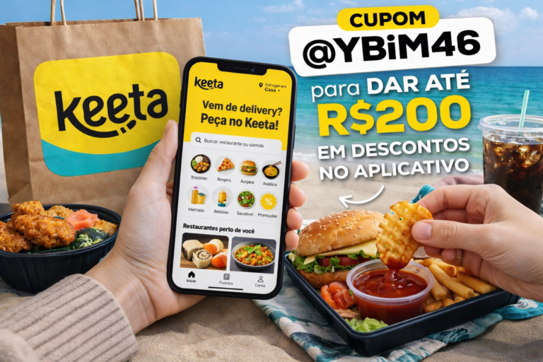 Keeta Cupom @YBiM46: veja como ativar e garantir desconto