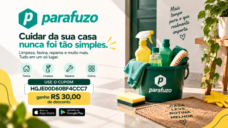 Como Contratar Diarista pela Parafuzo? Veja o Passo a Passo e use um Cupom